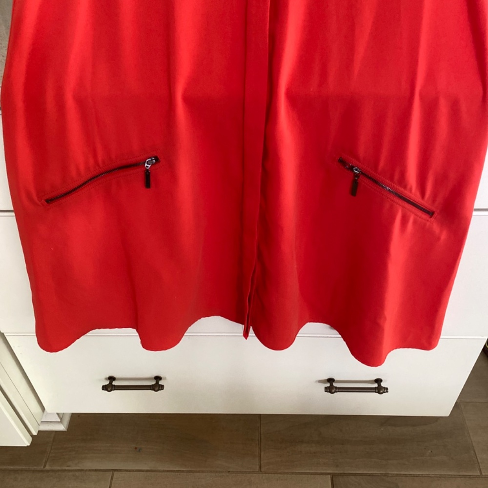 Rachel Roy orange dress xl - Picture 2 of 3